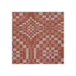 Detail image of Chilewich woven material showcasing texture, color, and pattern of the terrastrand yarn weave.