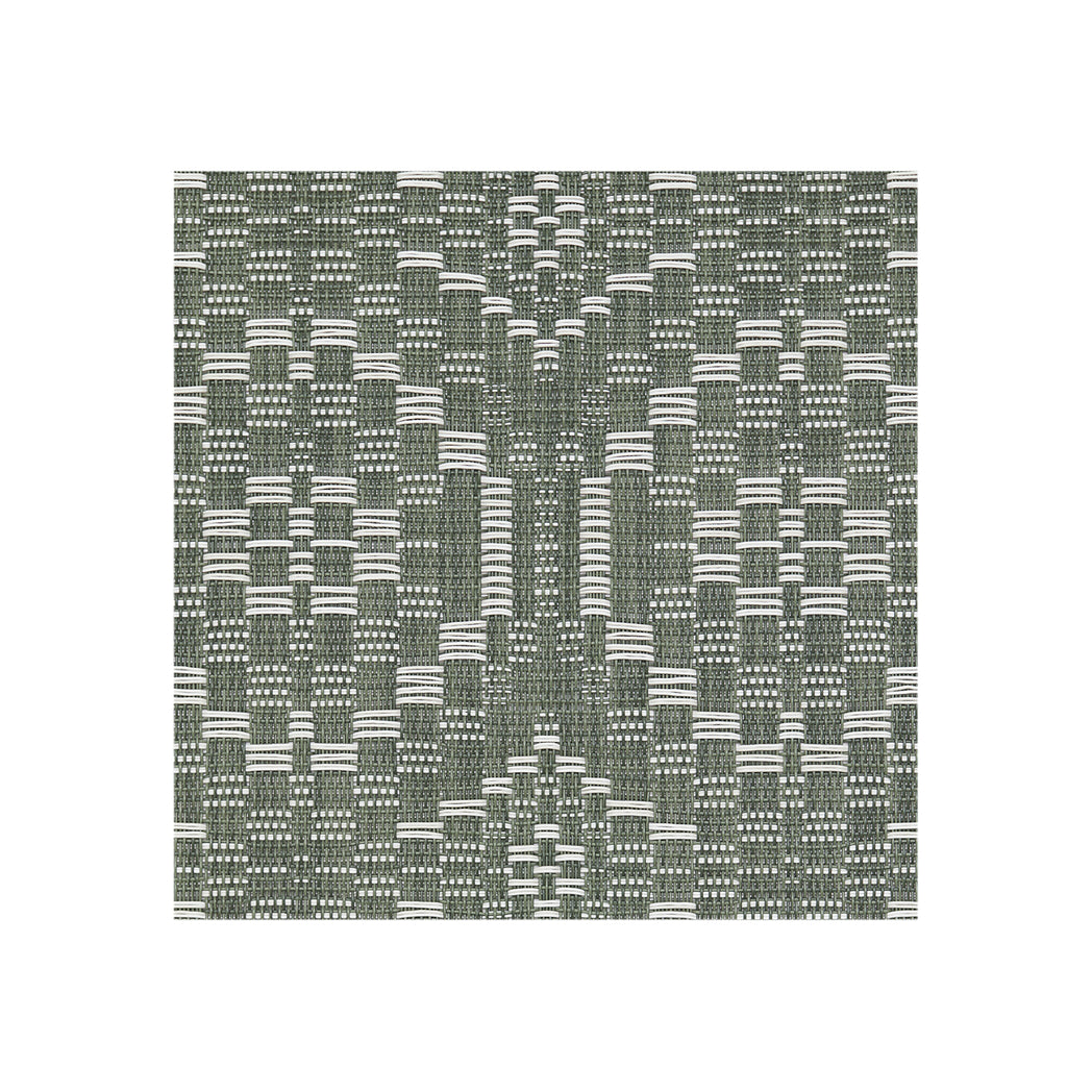 Detail image of Chilewich woven material showcasing texture, color, and pattern of the terrastrand yarn weave.
