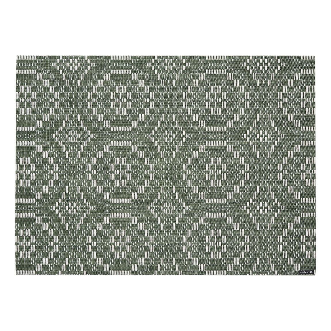 Overshot Placemats - Thyme