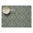 Chilewich woven placemat with subtle texture and contemporary design, ideal for dining and tabletop decor.