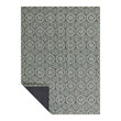 Detail image of Chilewich woven material showcasing texture, color, and pattern of the terrastrand yarn weave.
