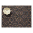Chilewich woven placemat with subtle texture and contemporary design, ideal for dining and tabletop decor.