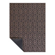 Detail image of Chilewich woven material showcasing texture, color, and pattern of the terrastrand yarn weave.