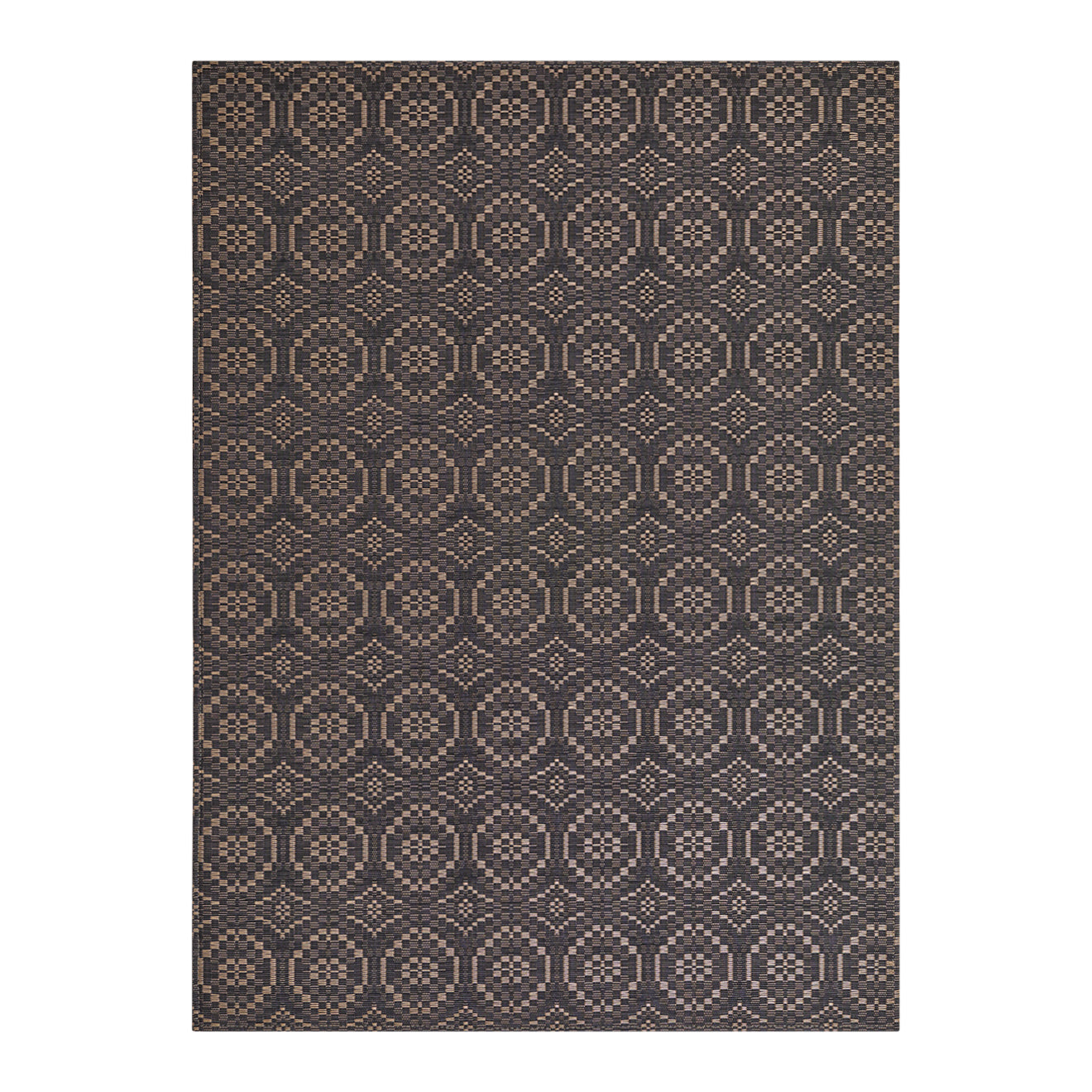 chilewich Overshot Rugs - Tiger Eye Woven Floor Mat Tiger eye