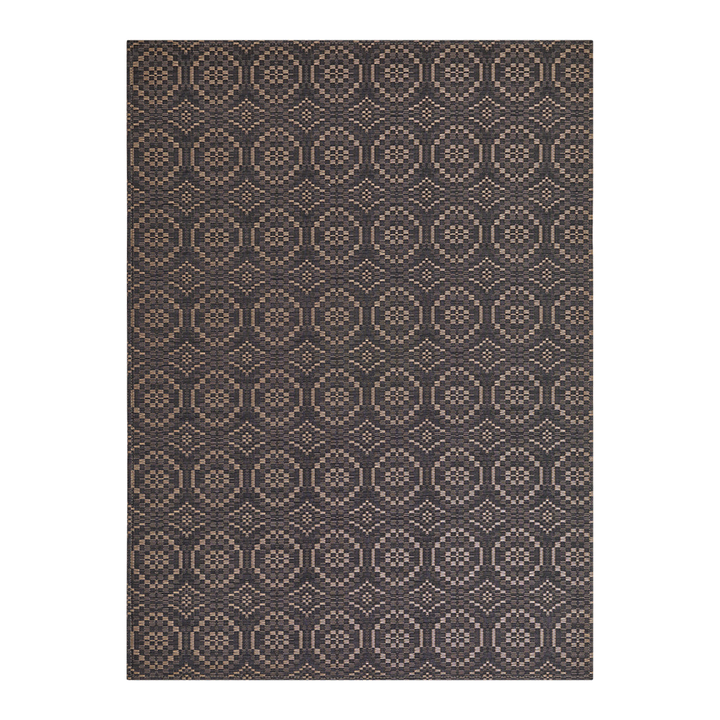 Detail image of Chilewich woven material showcasing texture, color, and pattern of the terrastrand yarn weave.