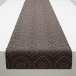 Detail image of Chilewich woven material showcasing texture, color, and pattern of the terrastrand yarn weave.