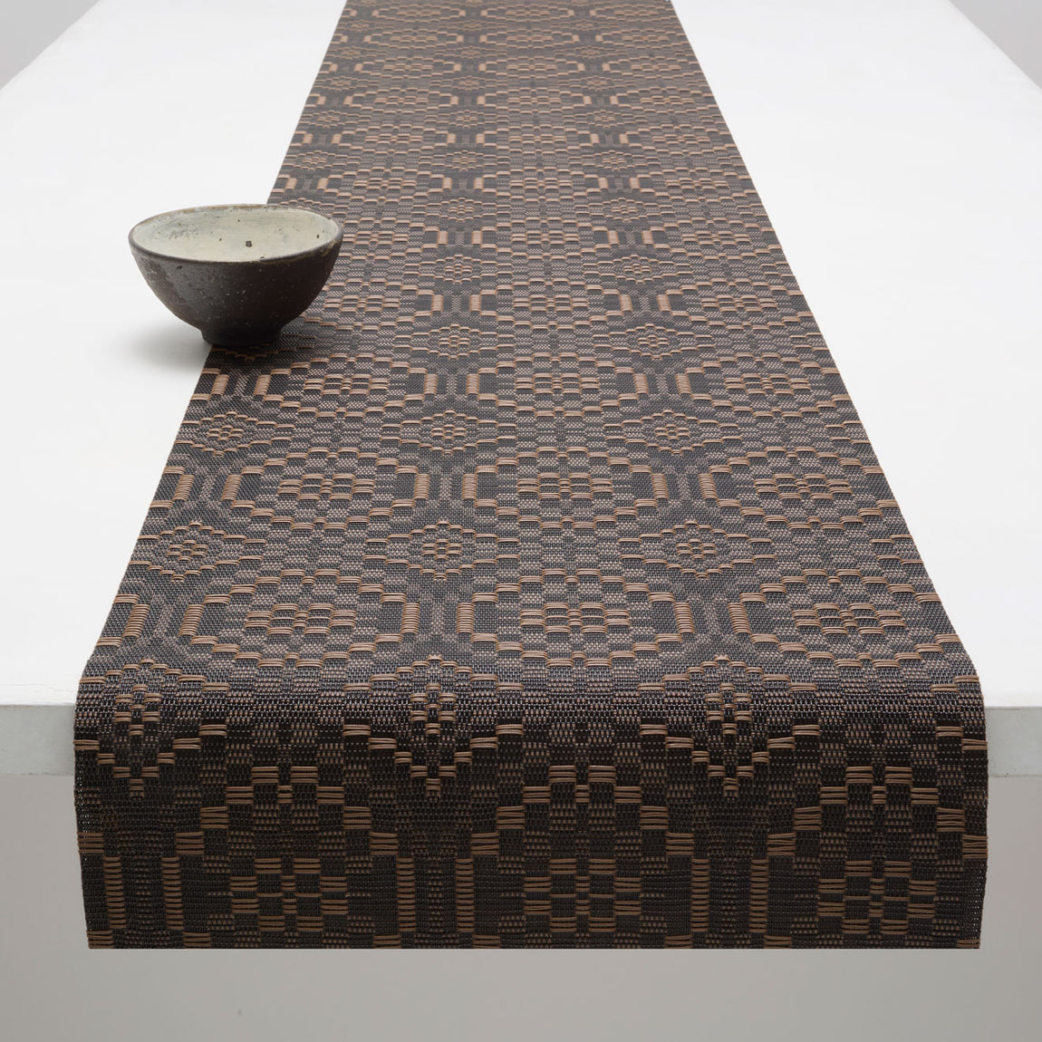 Overshot Table Runners - Tiger Eye View 1