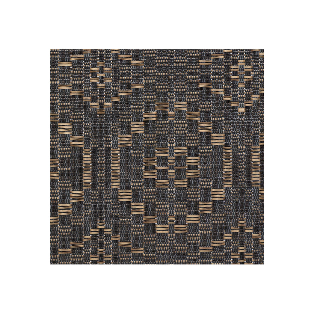 Detail image of Chilewich woven material showcasing texture, color, and pattern of the terrastrand yarn weave.