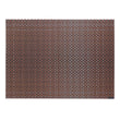Raisin Placemats in Dark Navy Blue Base with White, Lavender and Cool Green Accents