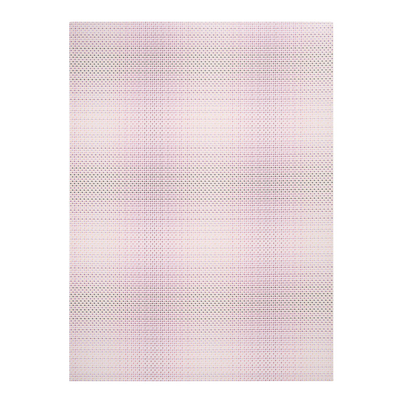 Sorbet Woven Floor Mat in Dark Brown With Shades of Warm Pink and Golden Brown