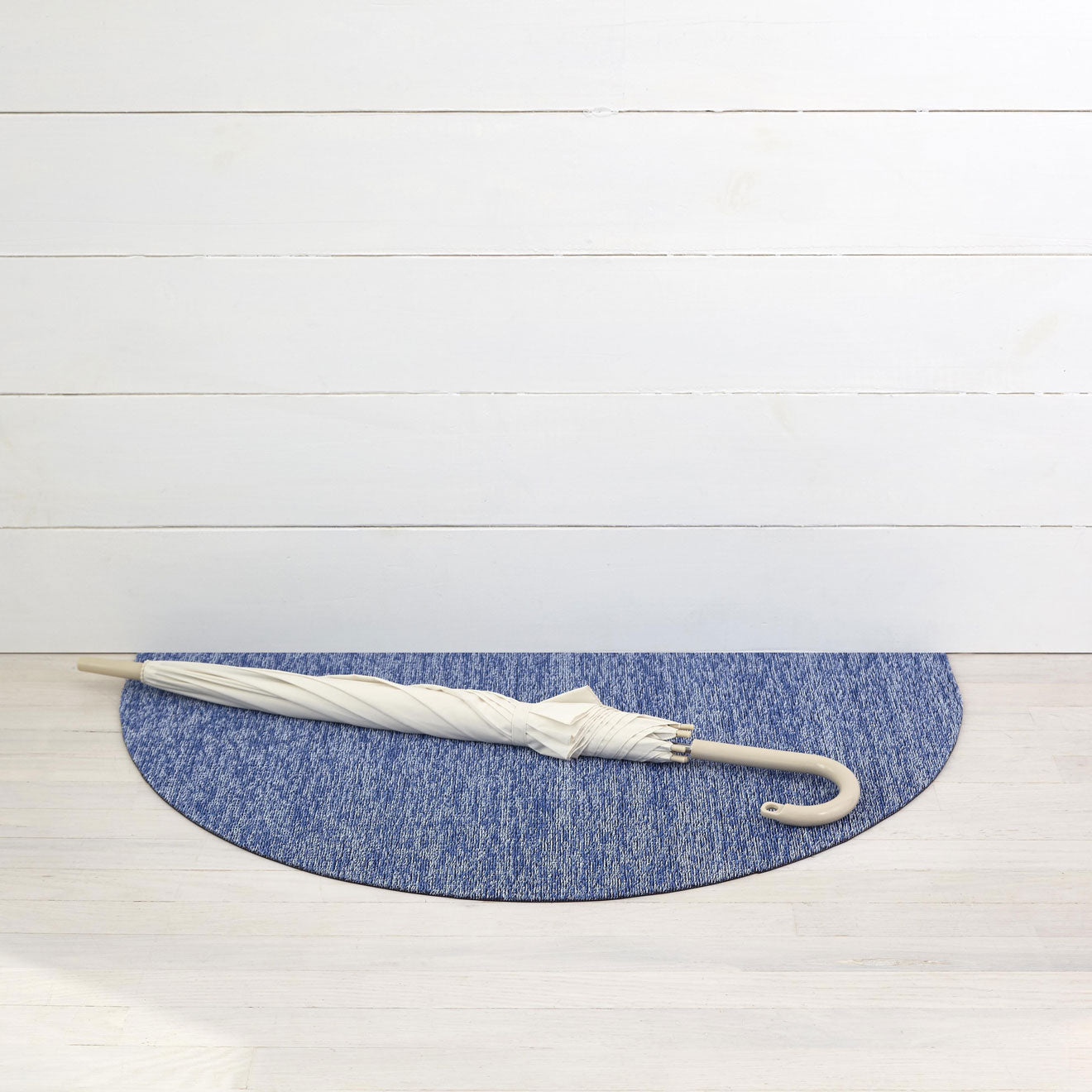 Heathered Shag Mats - Cornflower Welcome Mat