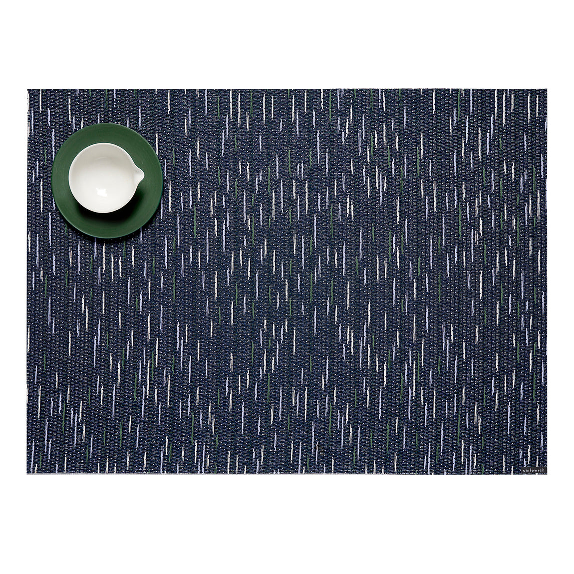 Pepper Placemats - Indigo View 1