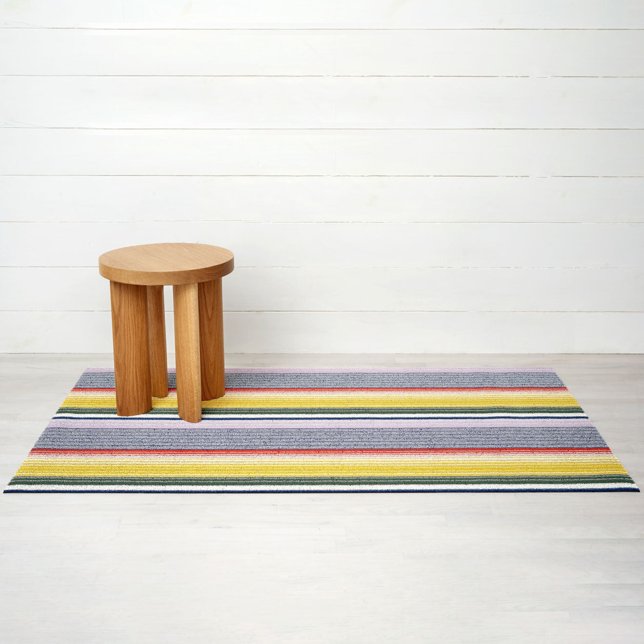 Pop Stripe Shag Mats - Multi Big Mat