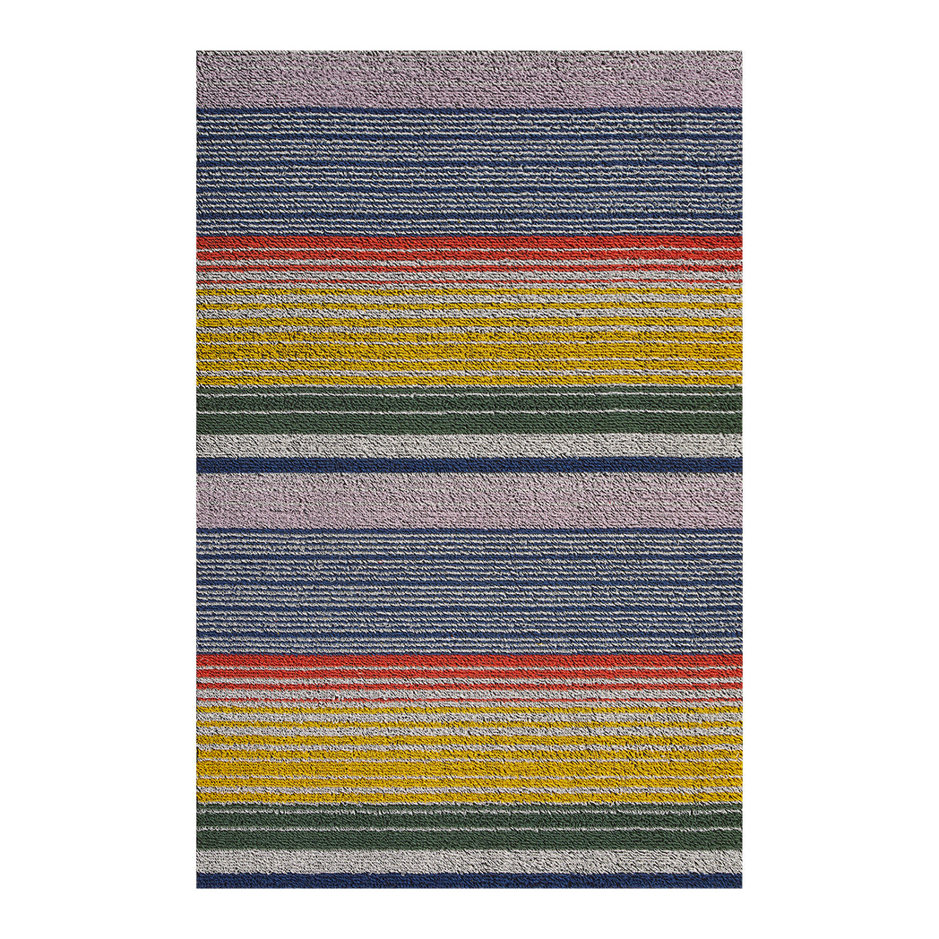 Rectangle Shag Mats in Mix of Red, Yellow, Green, Blue and Lavender