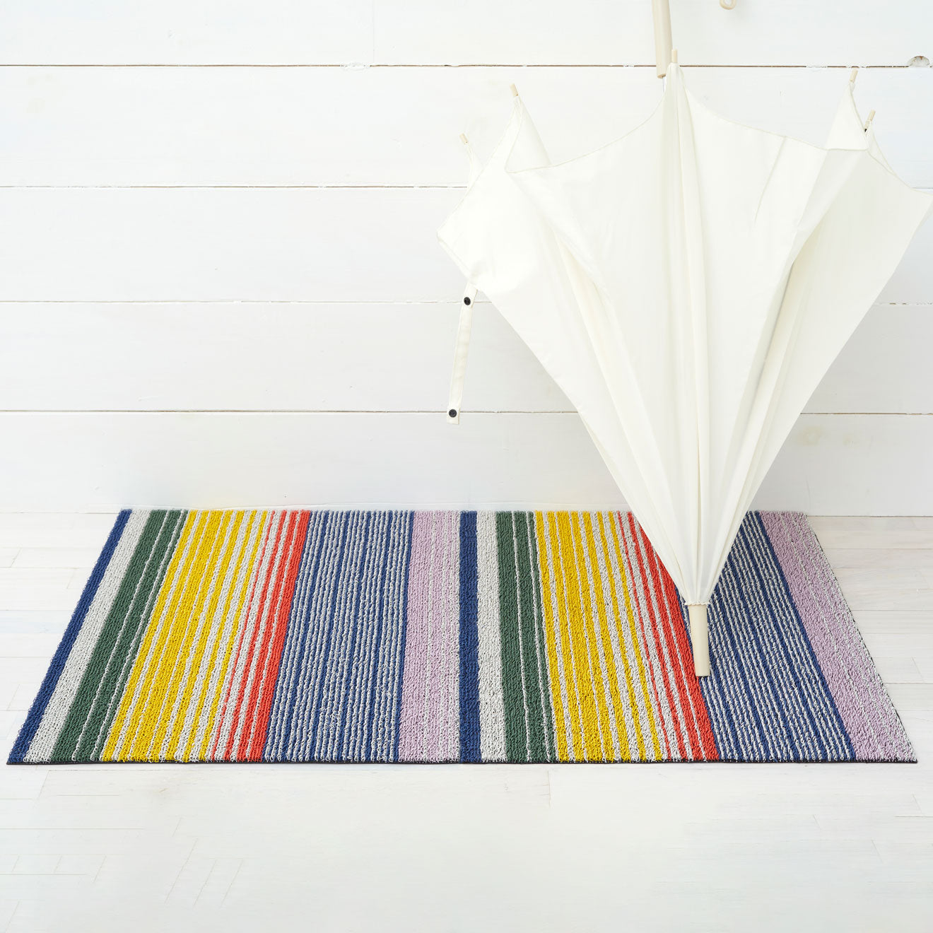 Pop Stripe Shag Mats - Multi Utility Mat
