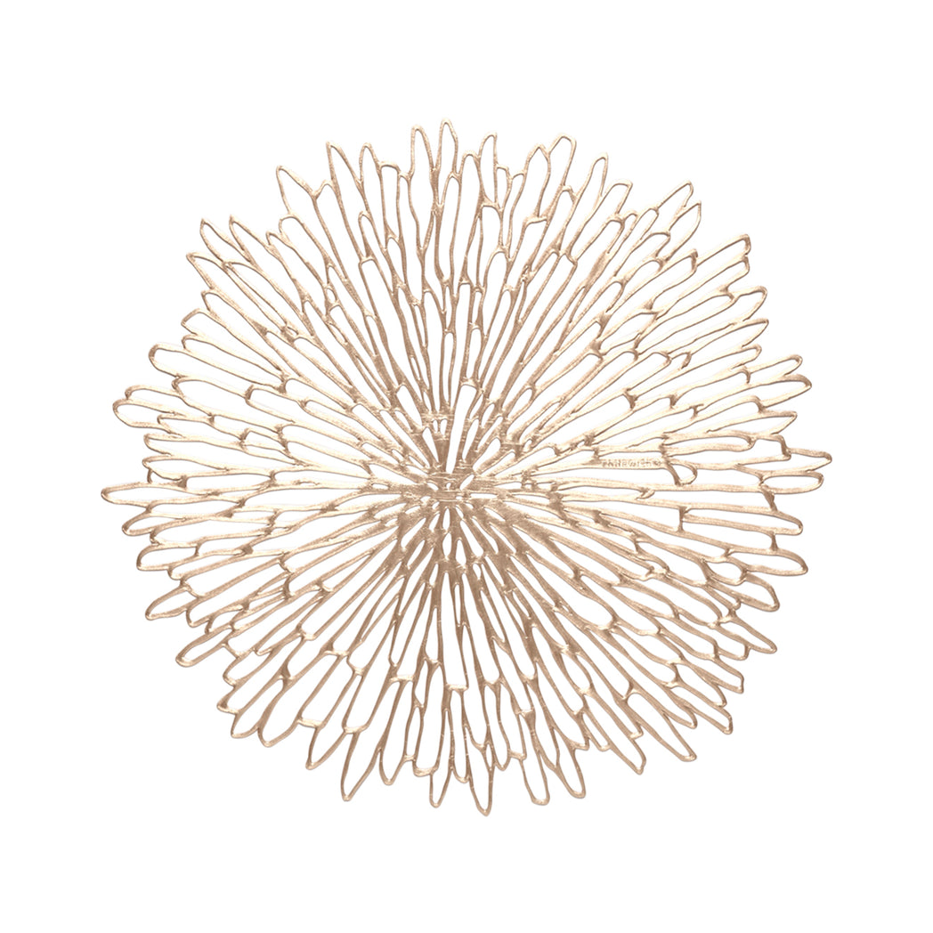 15.2'' x 15.7' Placemats in Light Metallic Gold