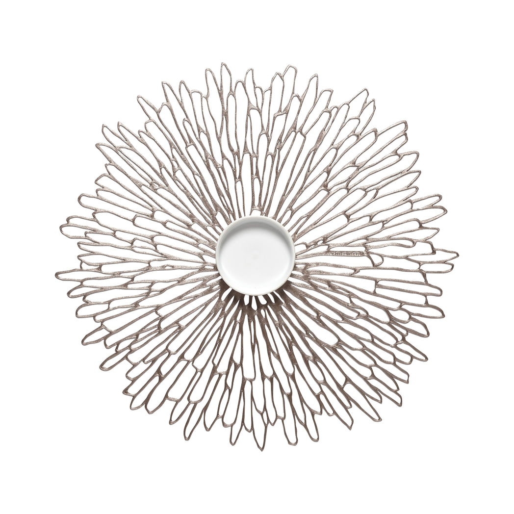 15.2'' x 15.7' Placemats in Muted Metallic Silver