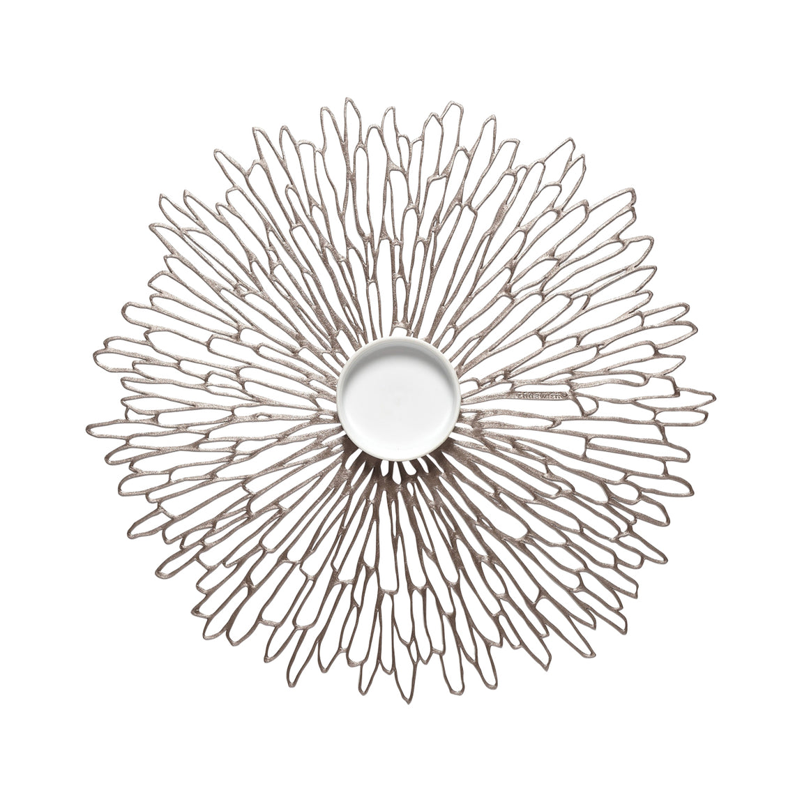 Bloom Placemats - Gunmetal View 1