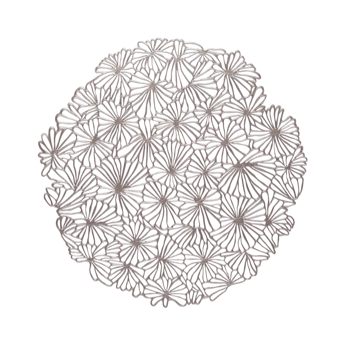 Daisy Placemats - Gunmetal