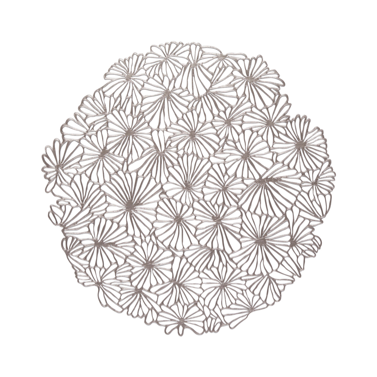 Daisy Placemats - Gunmetal With Prop