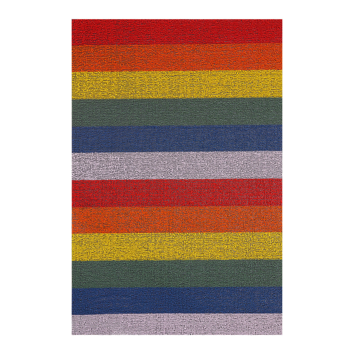 Pride Stripe Shag Mats View 1
