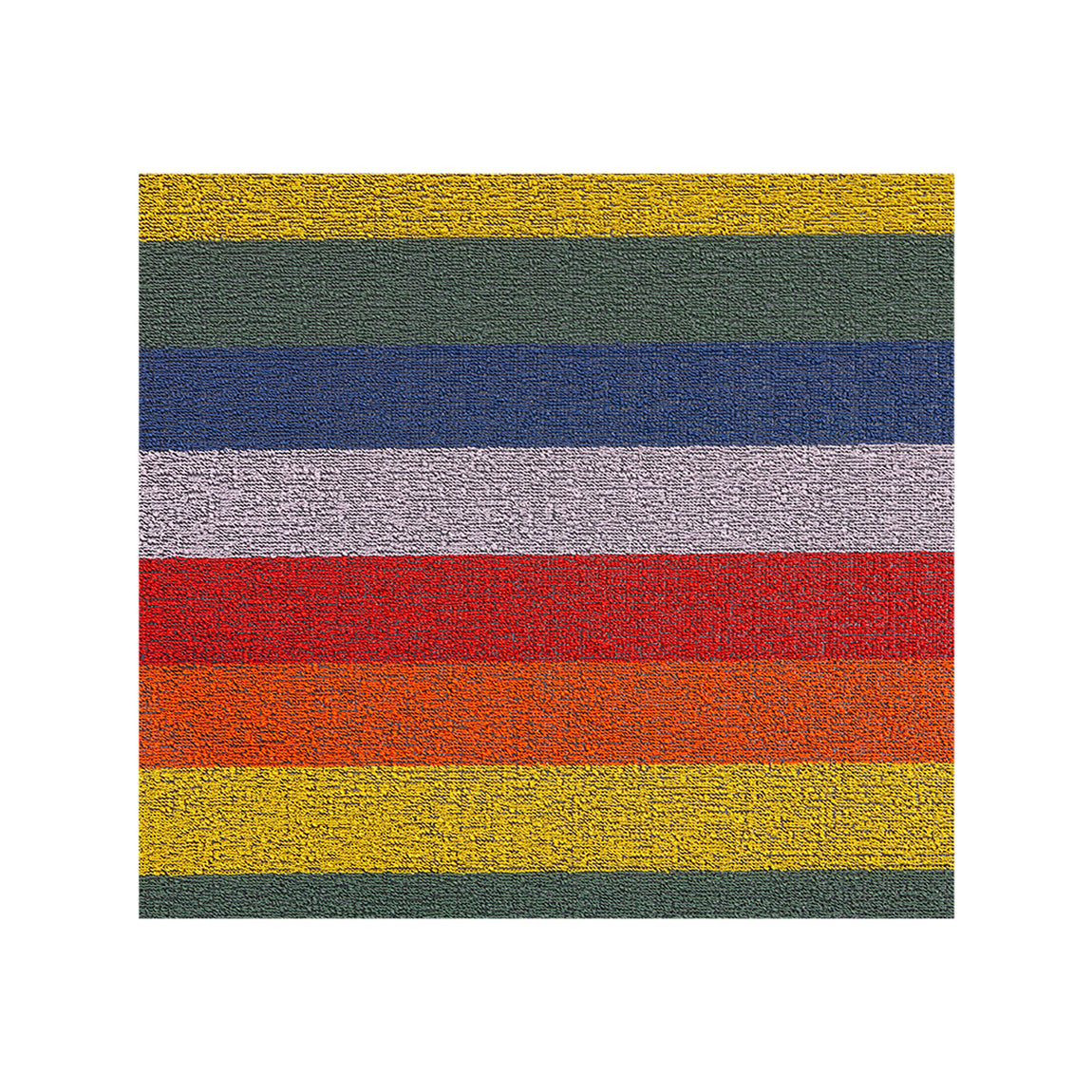 Pride Stripe Shag Mat Samples - Multi View 1