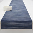 14'' x 72'' Table Runners in Dark Navy With Subtle Light Blue and White Accents