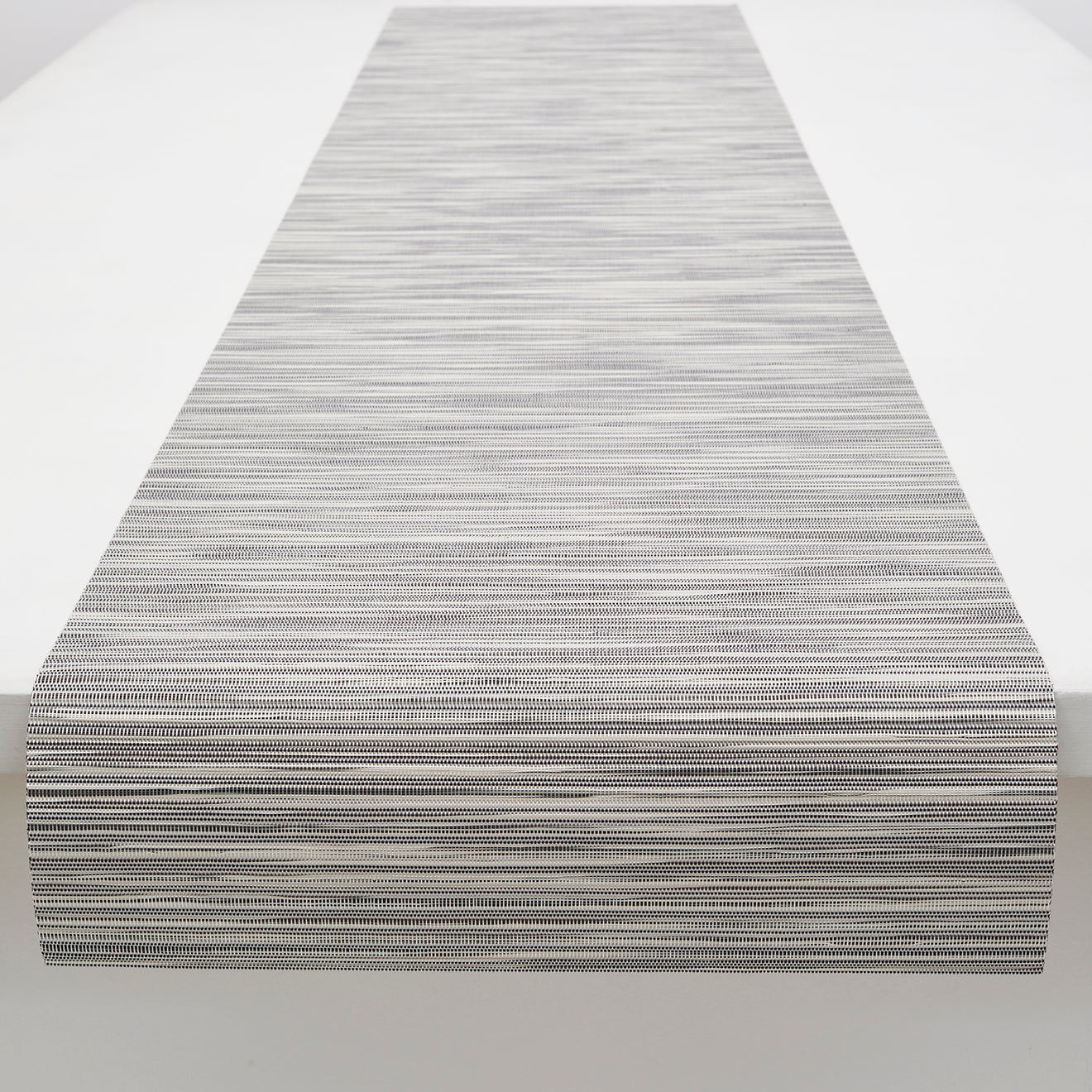 Rib Weave Table Runners - Pearl With Prop