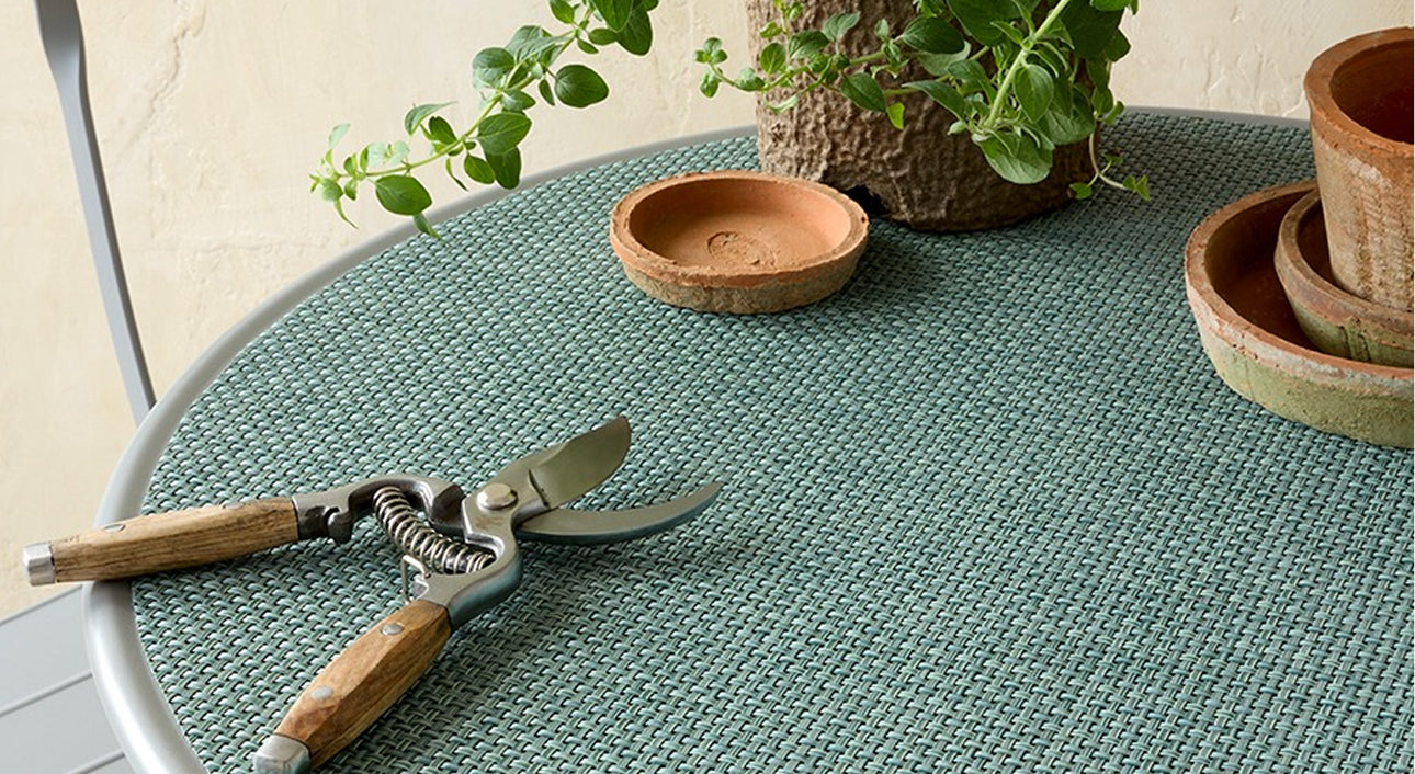 Mini Basketweave Placemats - Sandstone