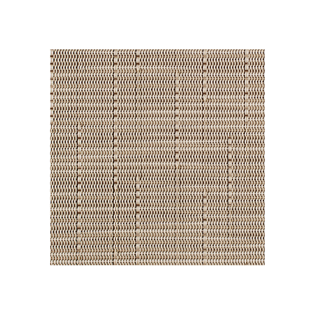 Detail image of Chilewich woven material showcasing texture, color, and pattern of the terrastrand yarn weave.