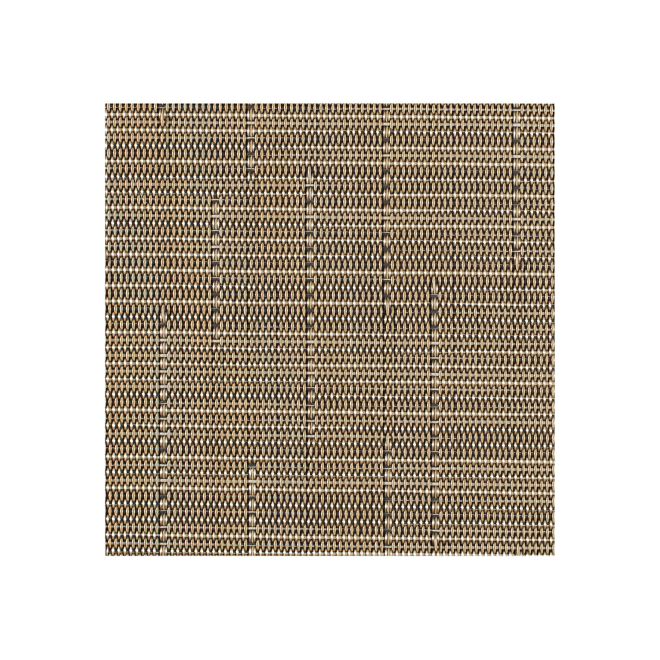 Detail image of Chilewich woven material showcasing texture, color, and pattern of the terrastrand yarn weave.