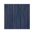 Indigo Woven Floor Mat in Dark Navy With Subtle Light Blue and White Accents
