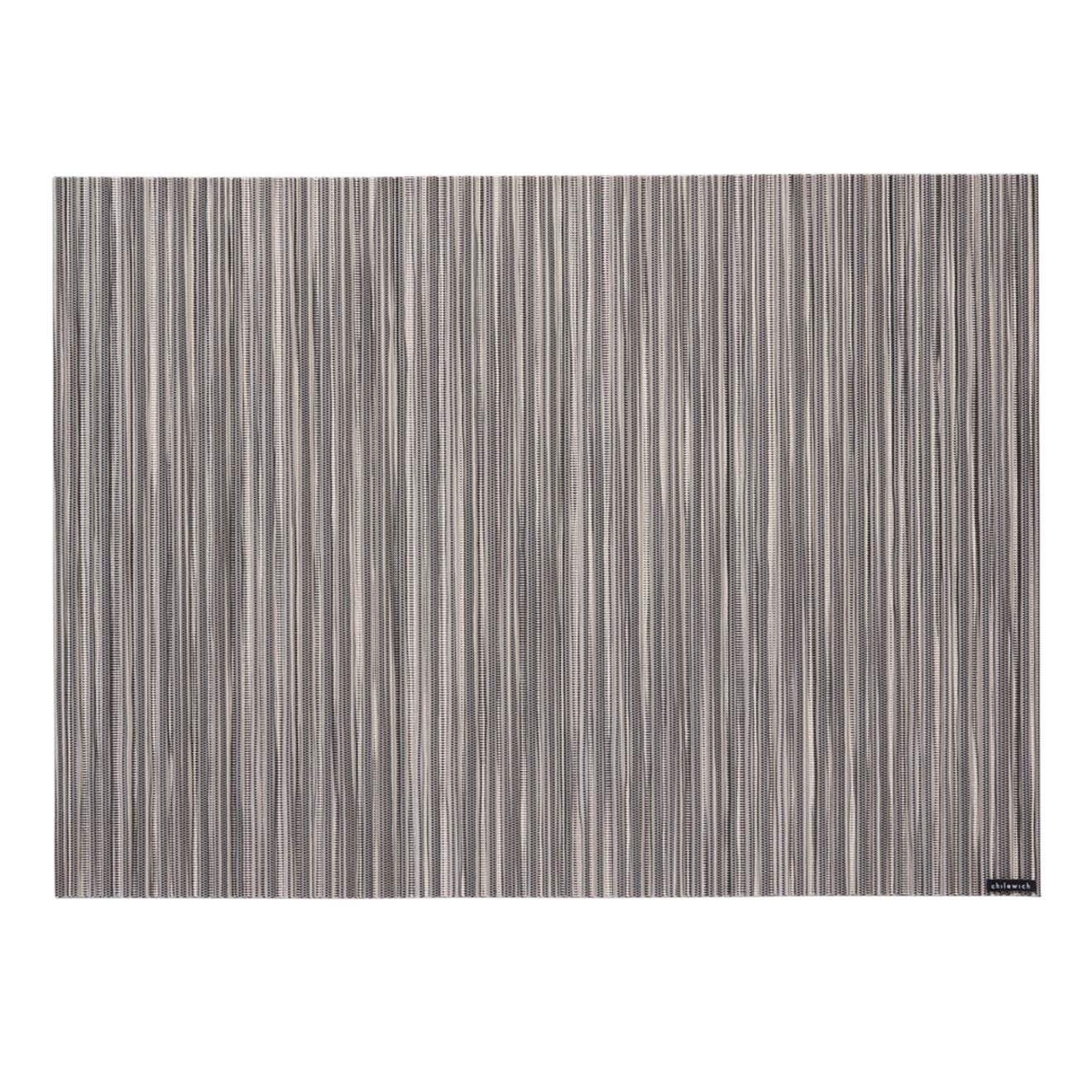 Pearl Placemats in Dark Warm Grey With Metallic White
