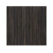 Tiger Eye Woven Floor Mat in Black with Warm Tan Accents