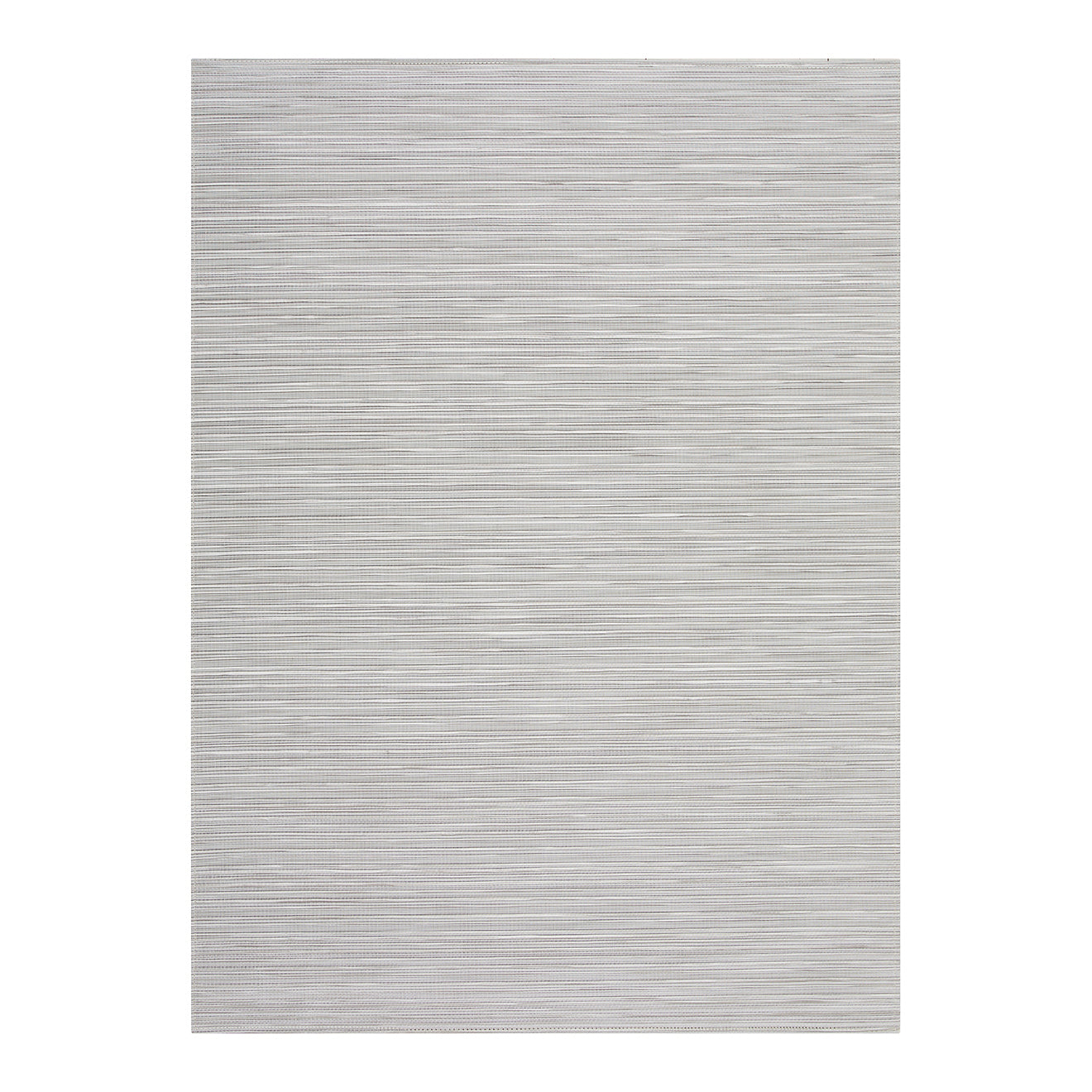 Birch Woven Floor Mat in Light Greige With Metallic White