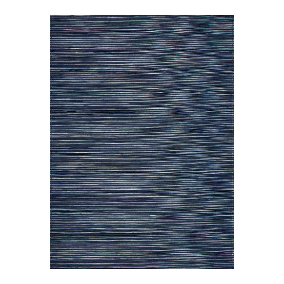 Rib Weave Rugs - Indigo View 1