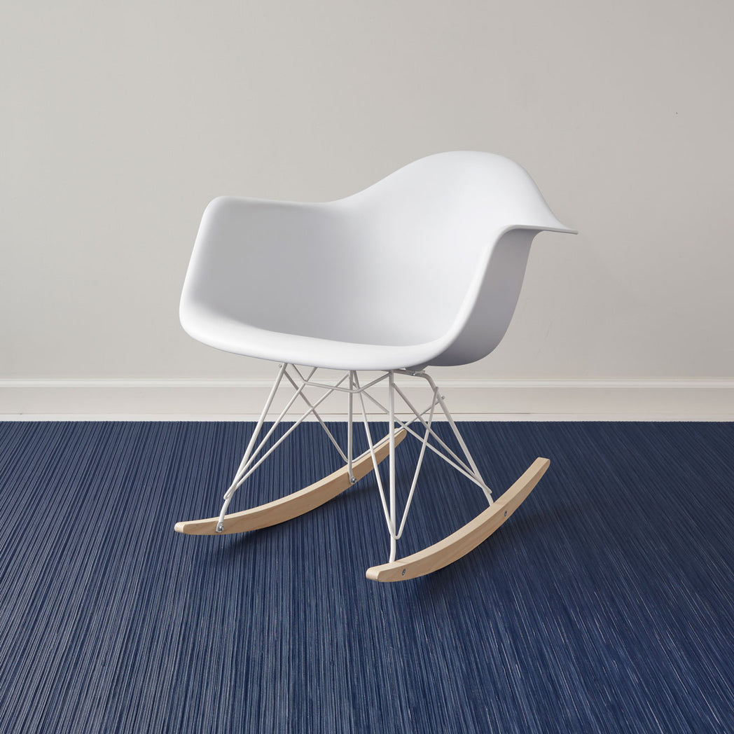 Rib Weave Rugs - Indigo With Prop