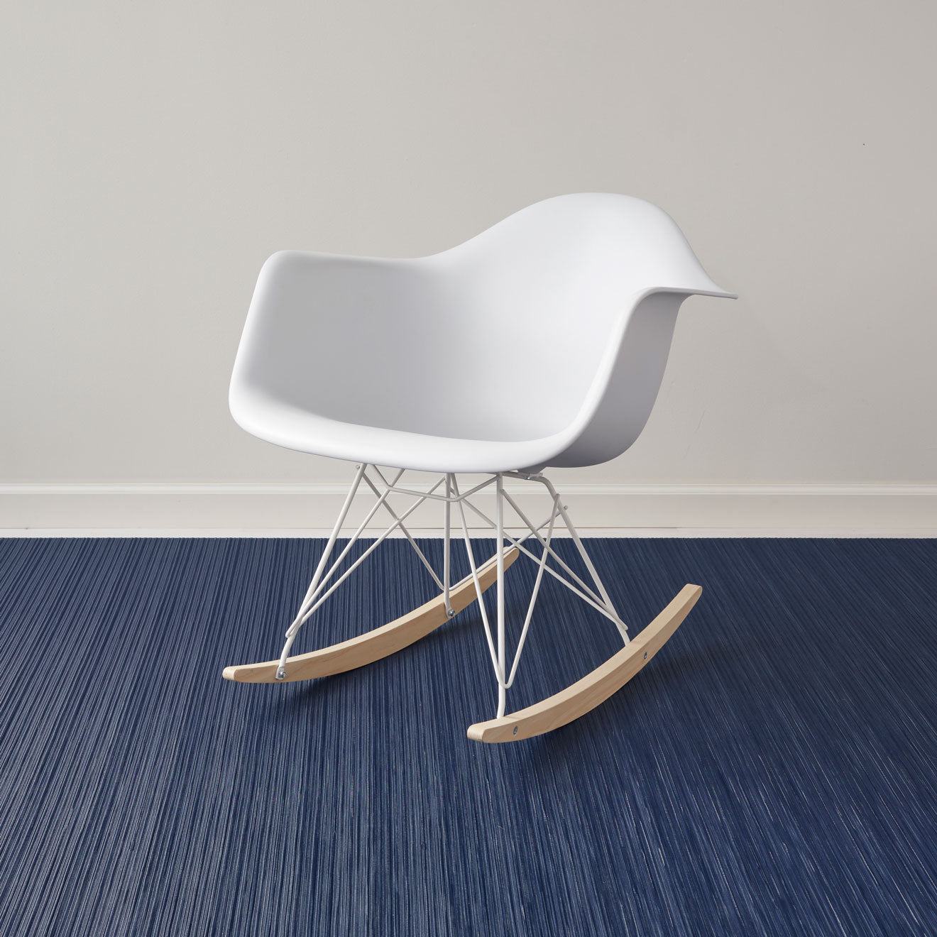 Rib Weave Rugs - Indigo With Prop