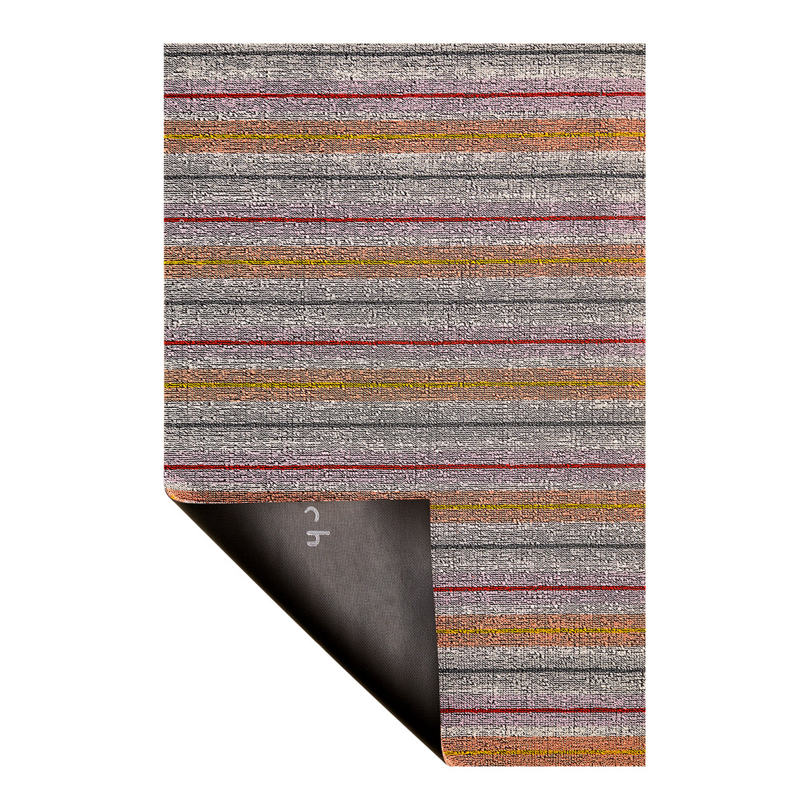 Ribbon Stripe Shag Mats - Bon Bon