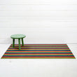 Ribbon Stripe Shag Mats - Limelight Big Mat