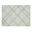 Abalone Placemats in Muted Light Blue Green with White