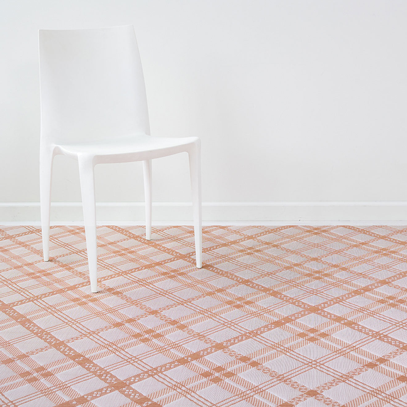 Ribbons Rugs - Burnt Coral With Prop