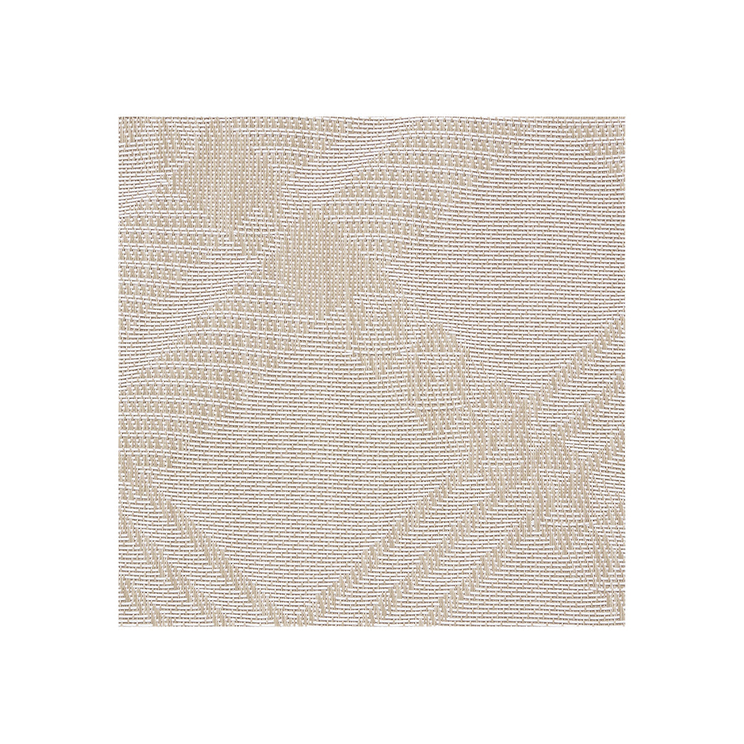 Detail image of Chilewich woven material showcasing texture, color, and pattern of the terrastrand yarn weave.