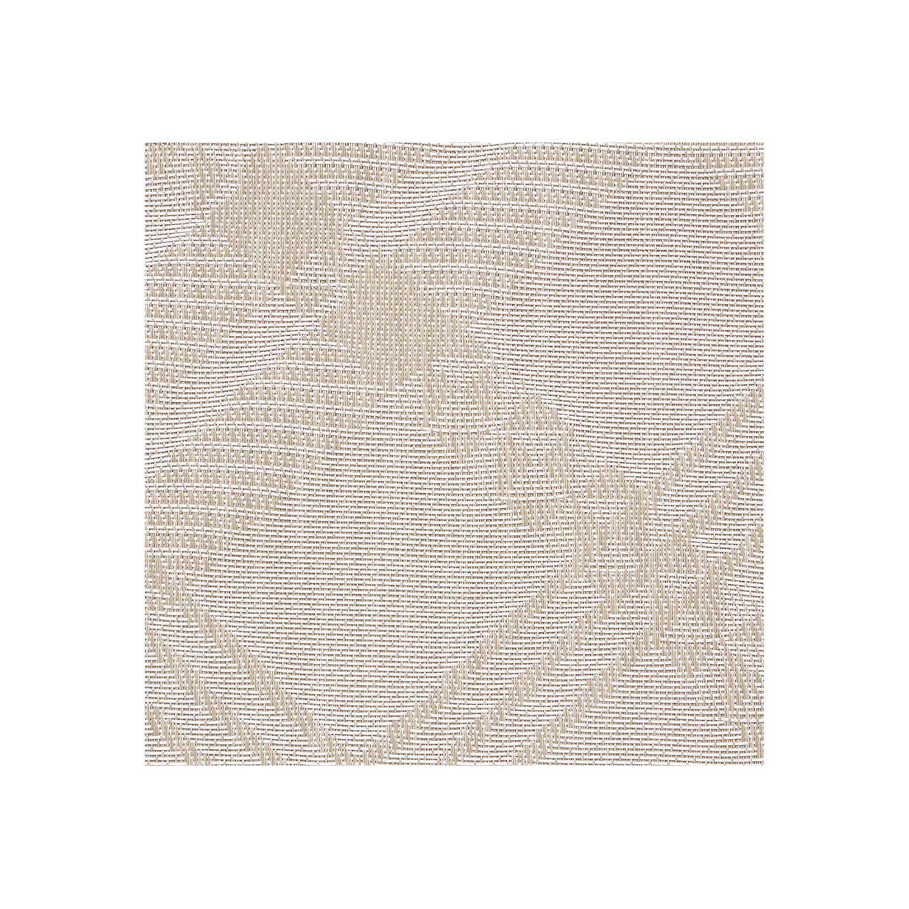 Detail image of Chilewich woven material showcasing texture, color, and pattern of the terrastrand yarn weave.