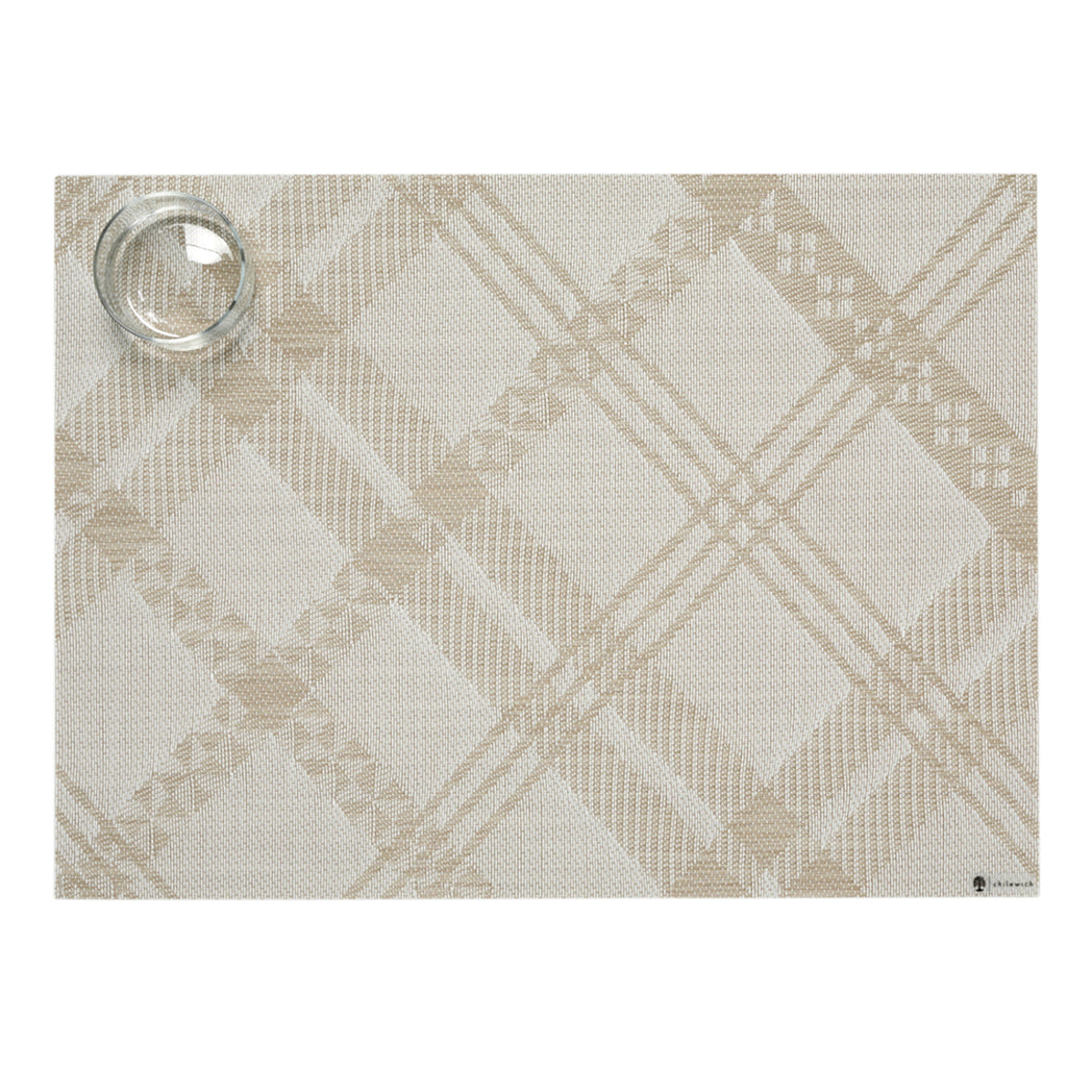 Ribbons Placemats - Flax With Prop