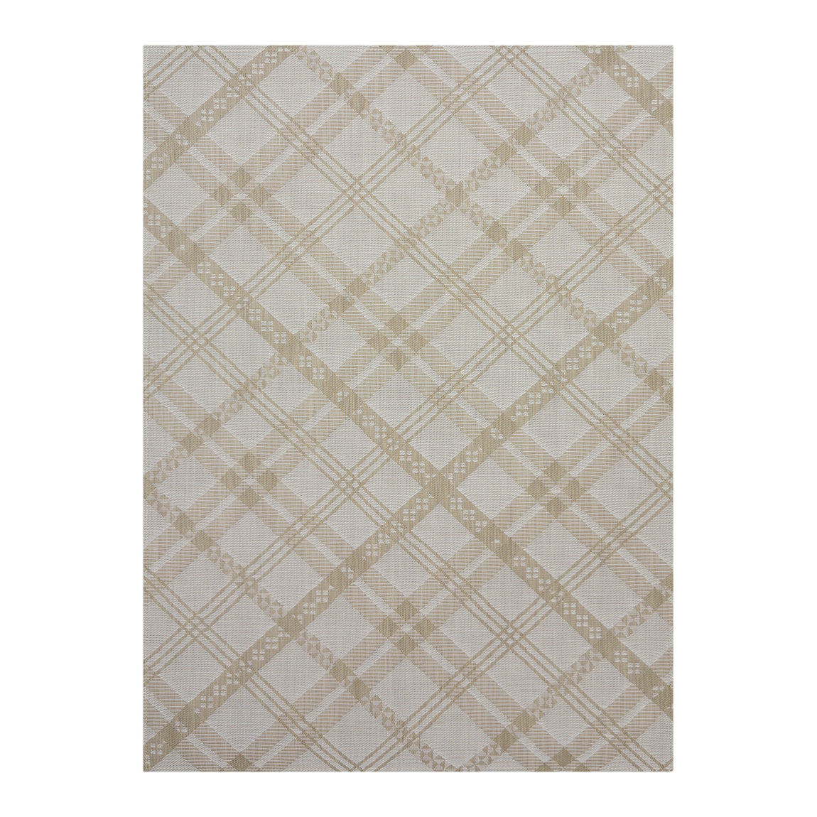 Ribbons Rugs - Flax View 1