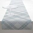 14'' x 72'' Table Runners in Muted Light Blue with Light Neutral Beige