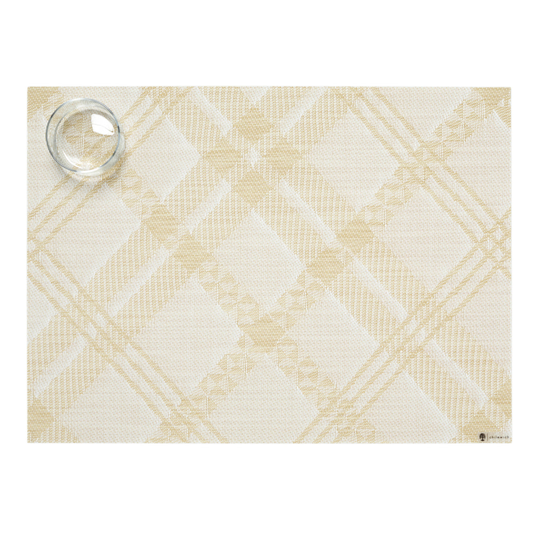 Ribbons Placemats - Wheat With Prop