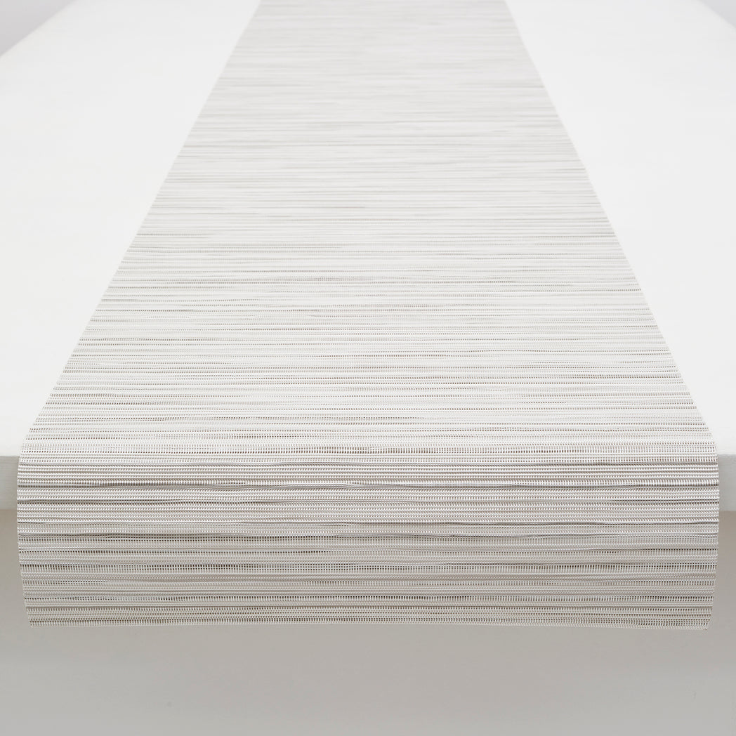 Rib Weave Table Runners - Birch With Prop