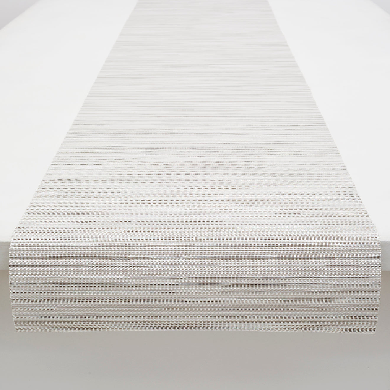 Rib Weave Table Runners - Birch With Prop